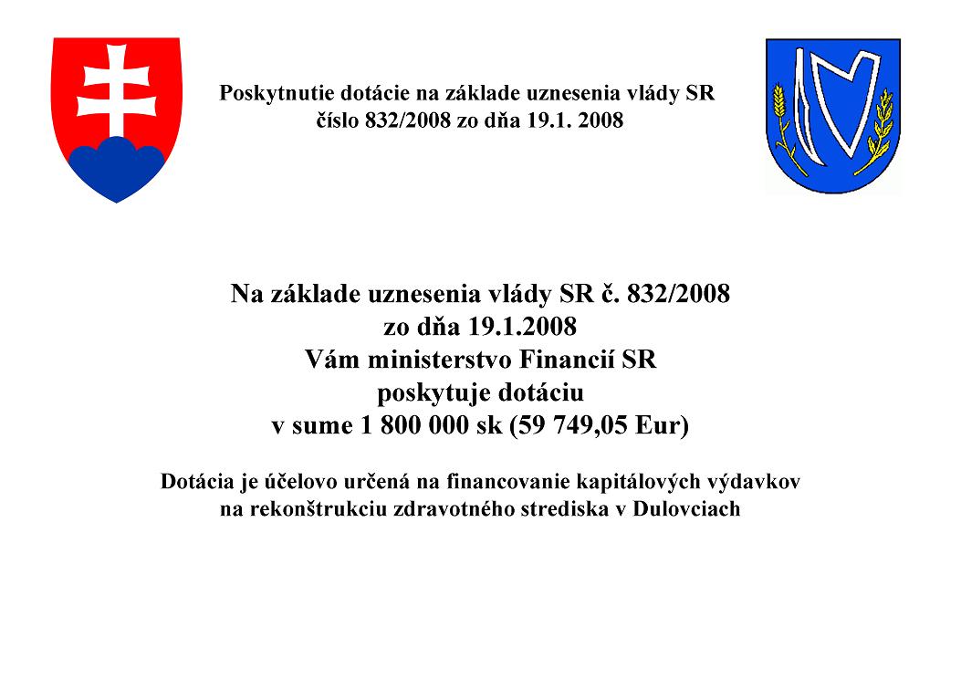 Fotogaléria Rekonštrukcia zdravotného strediska 2011 (3) Rekonštrukcia zdravotného strediska 2011
