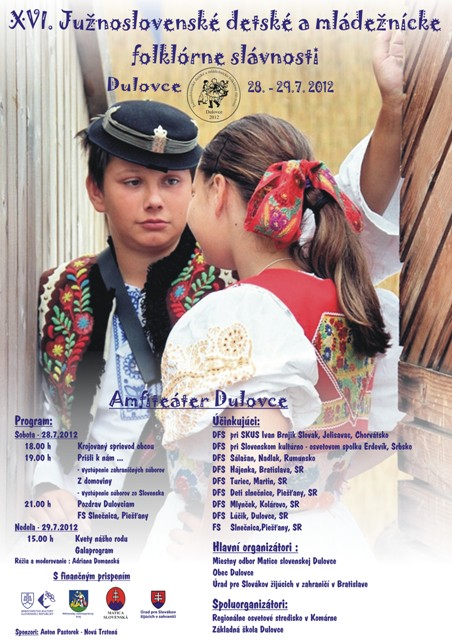 Fotogaléria XVI. ročník Južnoslovenských detských a mládežnických slávností (10) XVI. ročník Južnoslovenských detských a mládežnických slávností